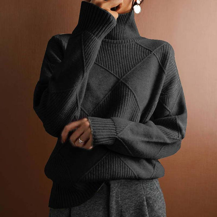 Selmira | Maglione Caldo a Collo Alto