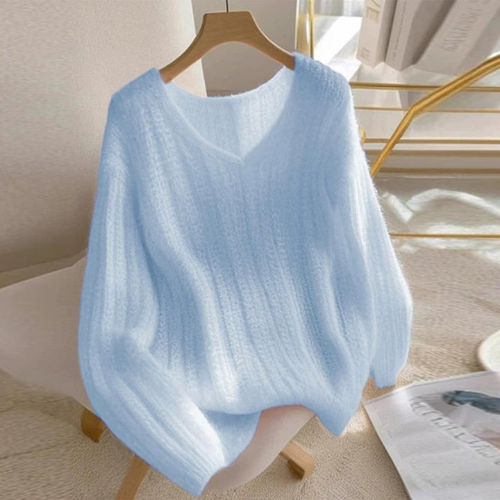 Mirea | Maglia soffice con scollo a V