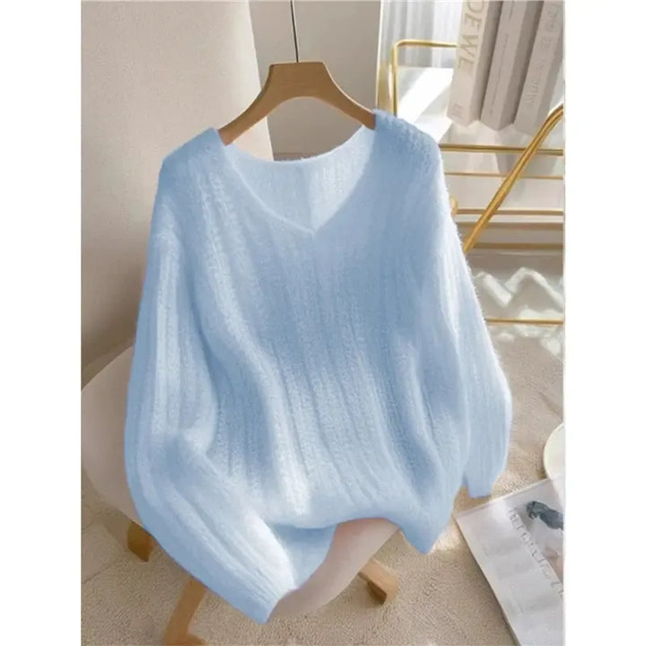 Mirea | Maglia soffice con scollo a V