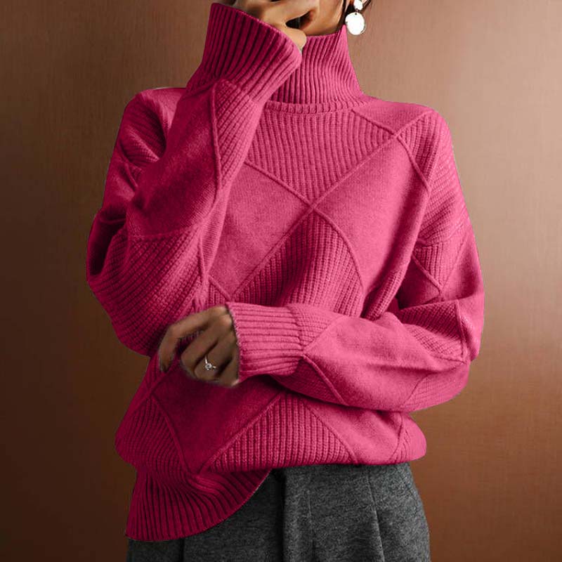 Selmira | Maglione Caldo a Collo Alto