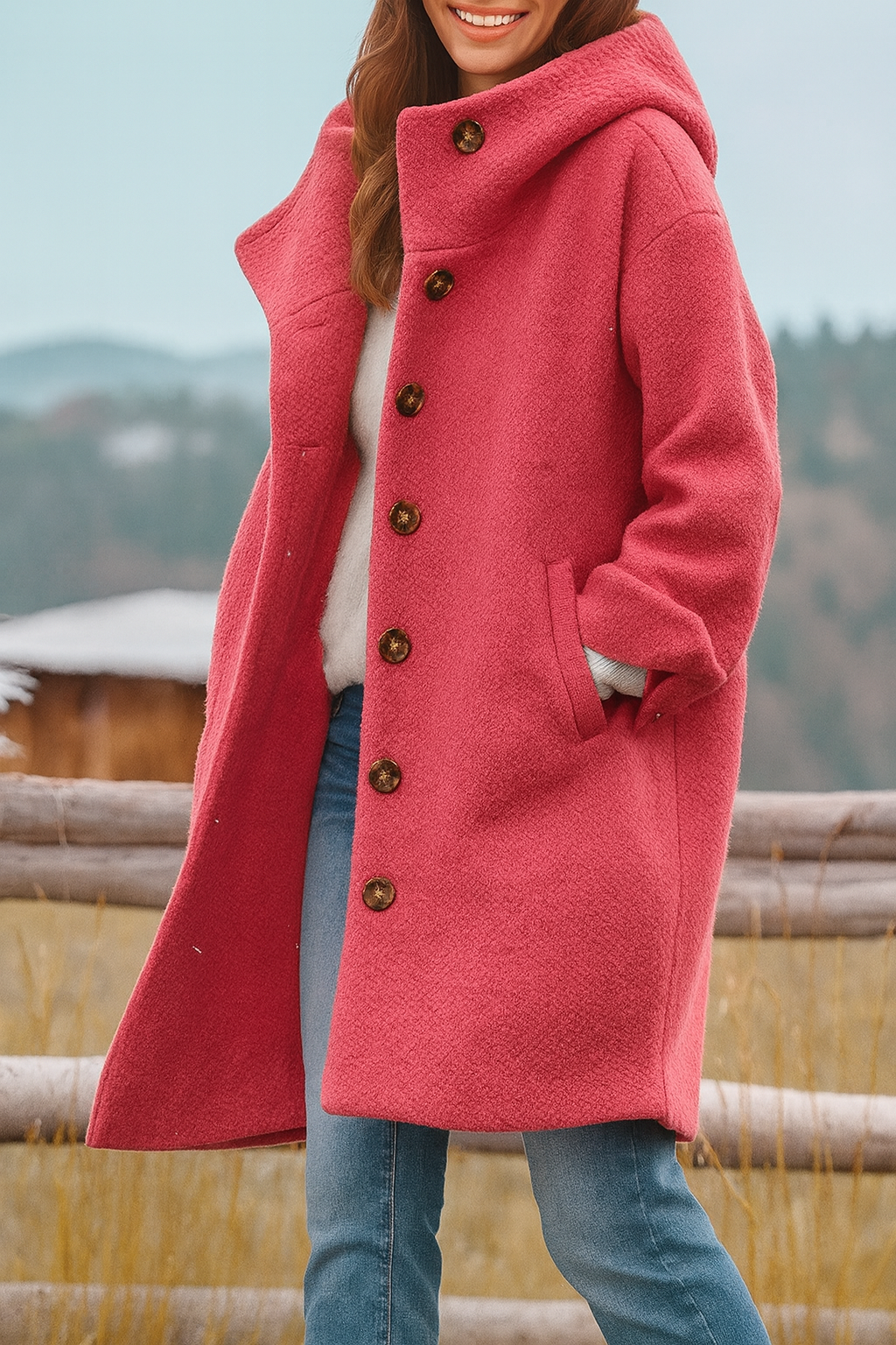 Elena | Cappotto Medio Caldo e Versatile