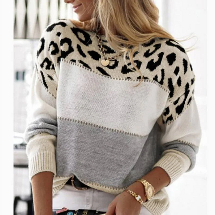 Kaylaine | Maglione Leopardo Casual