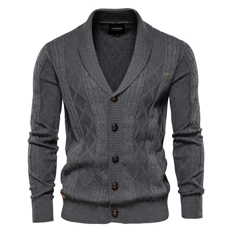 Vittorio | Cardigan Uomo con Bottoni dallo Stile Classico