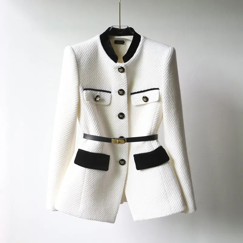 Marcella | Cappotto di Lana: Eleganza Distinta