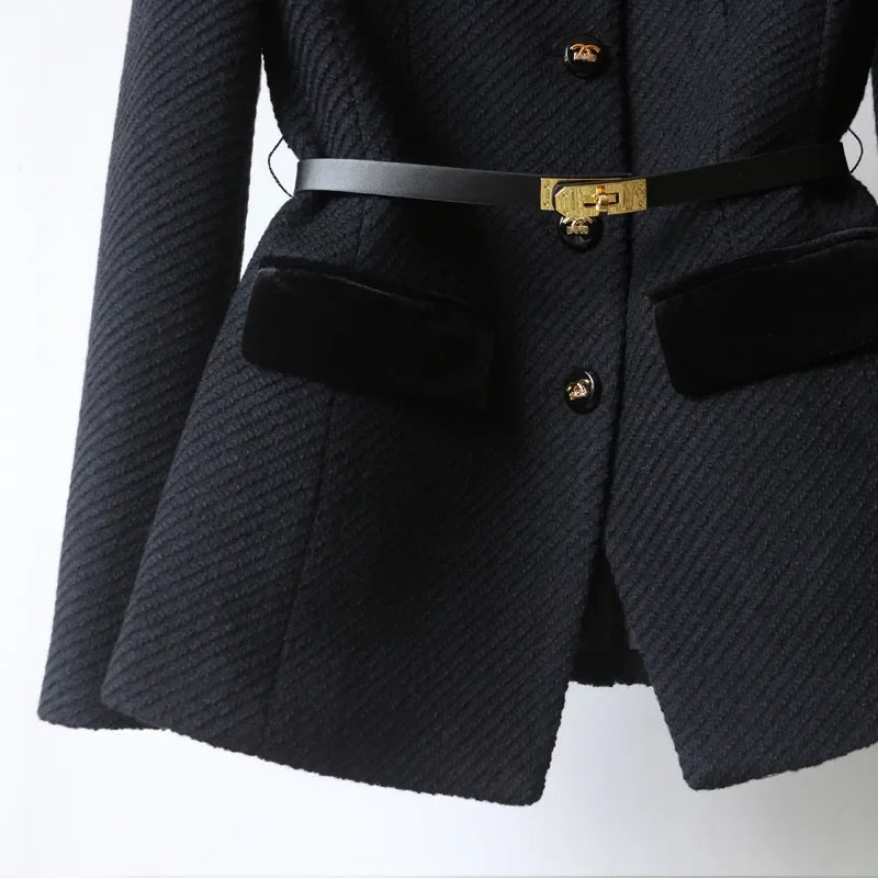 Marcella | Cappotto di Lana: Eleganza Distinta