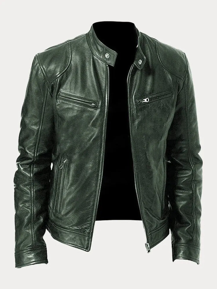 RICCARDO | GIACCA IN SIMILPELLE CASUAL