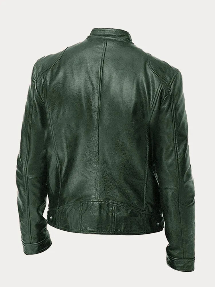 RICCARDO | GIACCA IN SIMILPELLE CASUAL