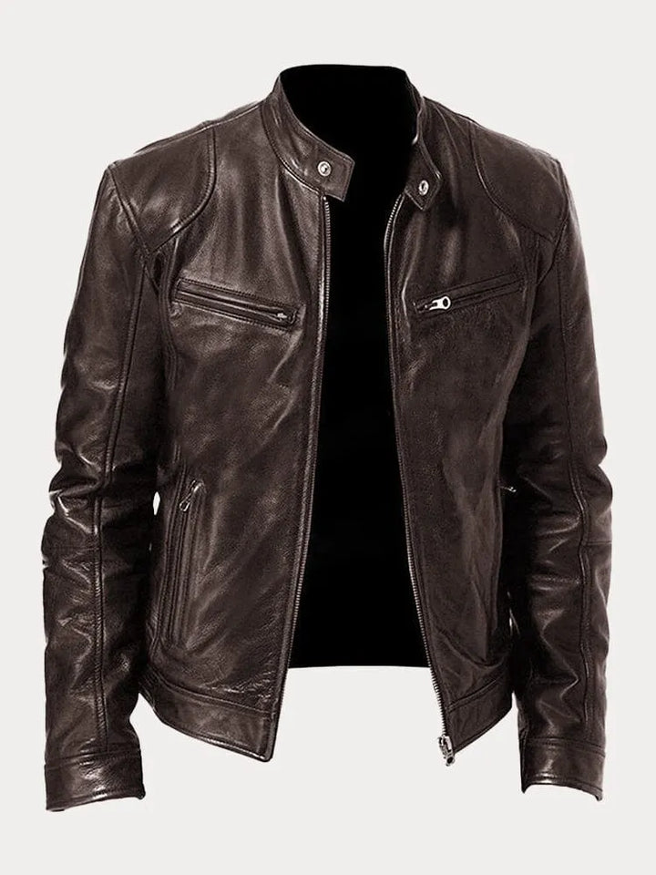 RICCARDO | GIACCA IN SIMILPELLE CASUAL
