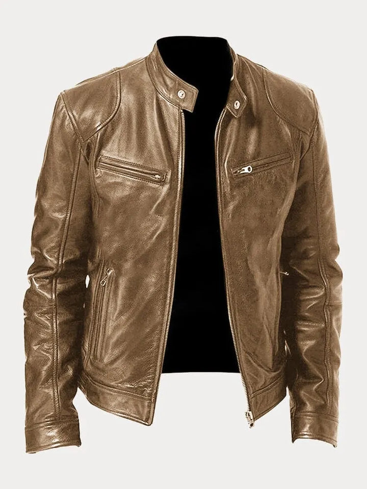 RICCARDO | GIACCA IN SIMILPELLE CASUAL