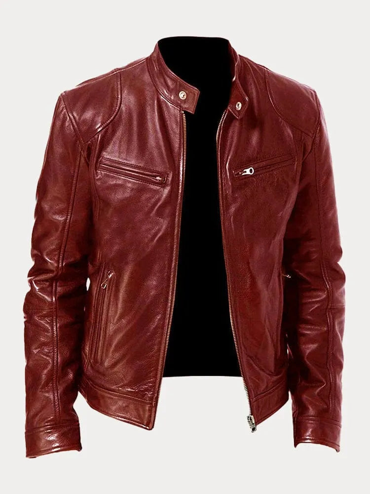 RICCARDO | GIACCA IN SIMILPELLE CASUAL