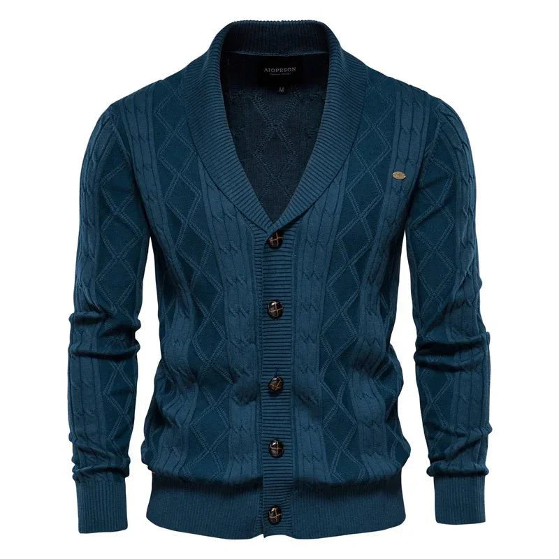 Vittorio | Cardigan Uomo con Bottoni dallo Stile Classico