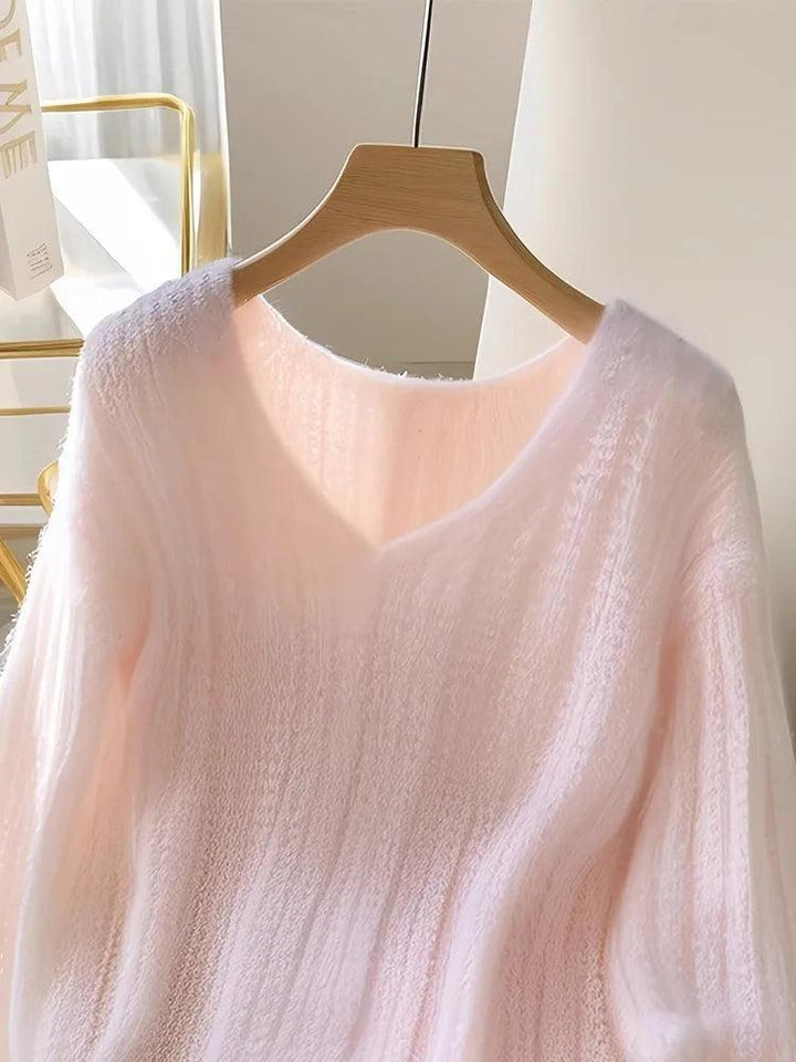 Mirea | Maglia soffice con scollo a V