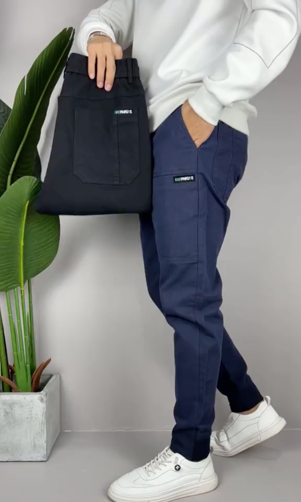 Enrico | Pantaloni Cargo Premium Stretch
