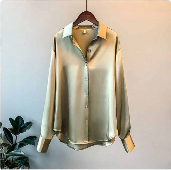 SOFIA | Camicia in Raso da Donna