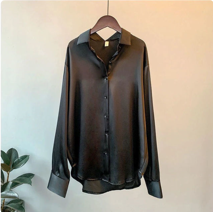 SOFIA | Camicia in Raso da Donna