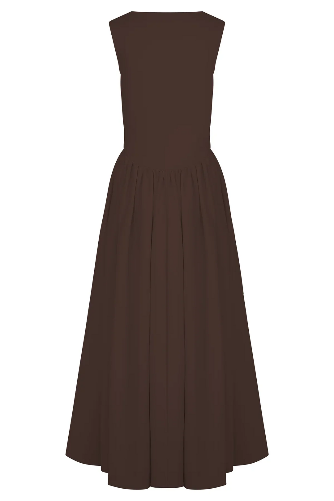 Abito Midi SHARON – Marrone Cacao