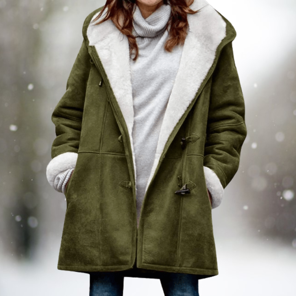 Giada | Cappotto Caldo con Fodera in Pile