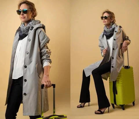 Alessia | Trench Elegante Impermeabile