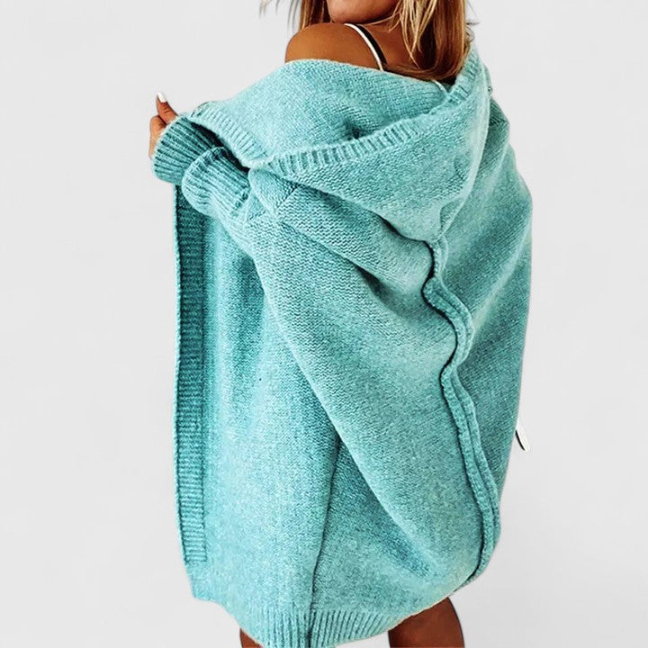 Armelia | Cardigan con Cappuccio Comfort