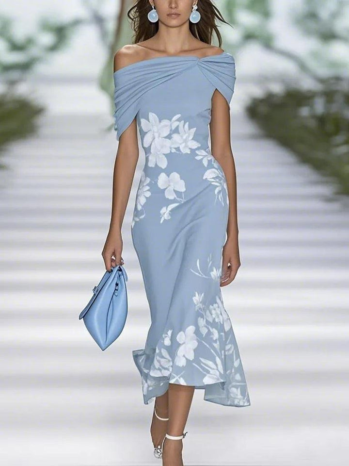 Abito elegante floreale primavera/estate – Raffinatezza senza sforzo