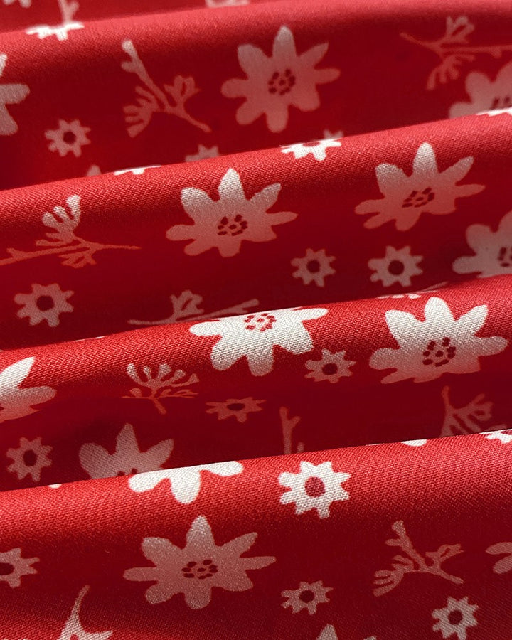 Tuta Estiva con Spalline Sottili, Scollo Quadrato e Stampa Floreale