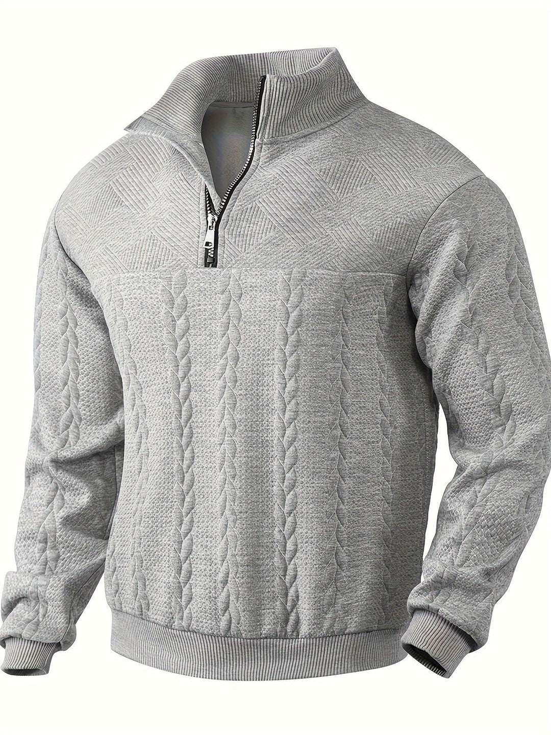 Dante – Maglione Vintage da Uomo con Zip