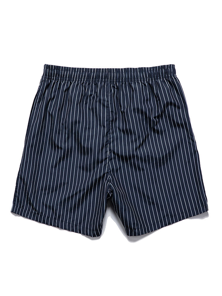 Completo Estivo con Camicia a Palma e Shorts a Righe