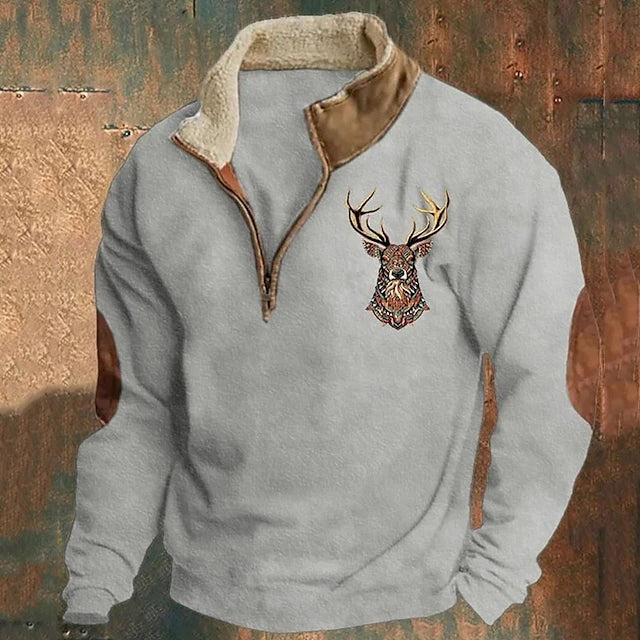 Valerio | Maglione Quarter-Zip Elegante
