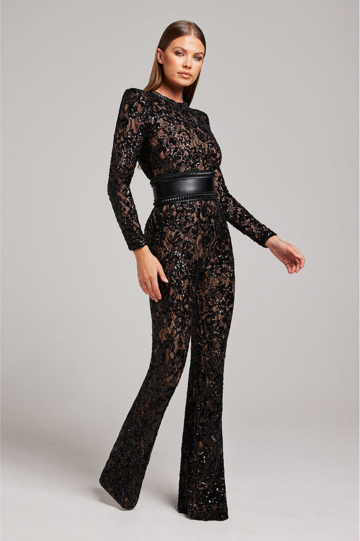 Alessia – Jumpsuit Elegante in Pizzo