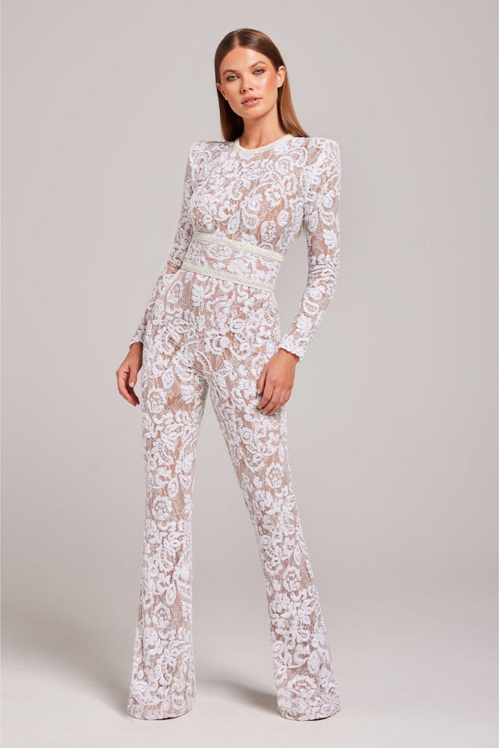 Alessia – Jumpsuit Elegante in Pizzo