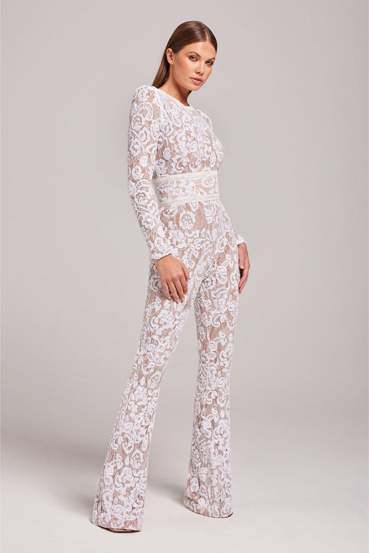 Alessia – Jumpsuit Elegante in Pizzo