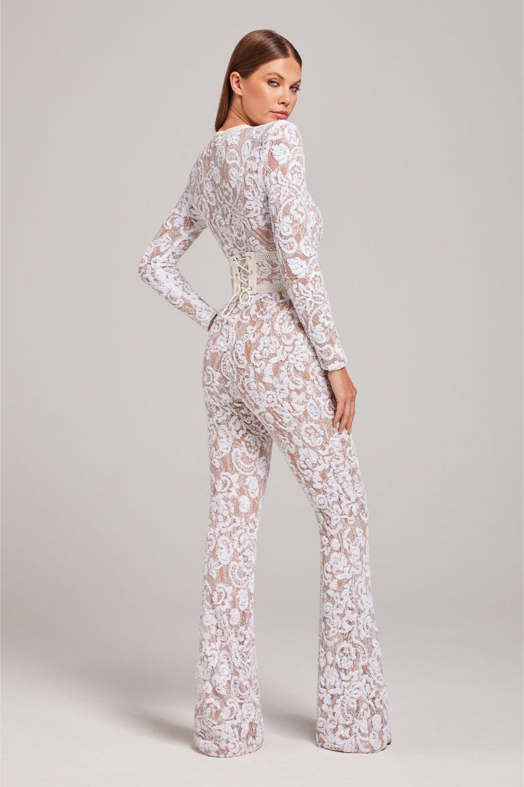 Alessia – Jumpsuit Elegante in Pizzo