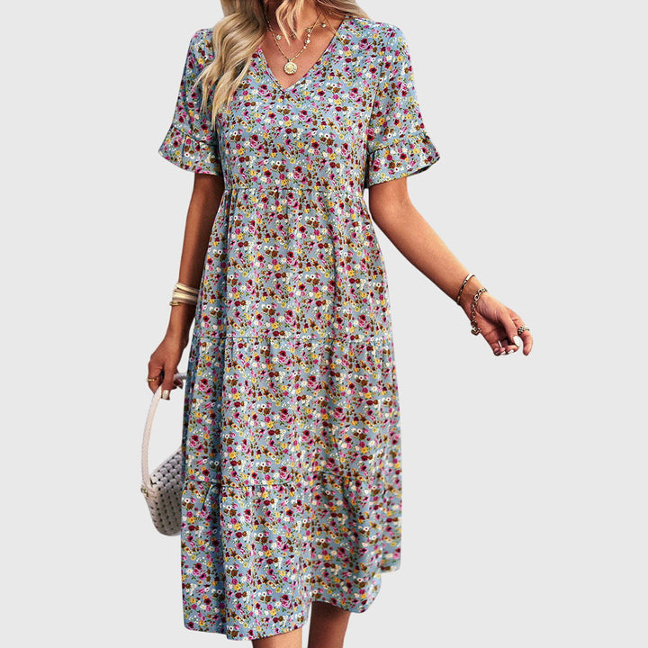 Fiorina | Abito Midi Floreale Estivo