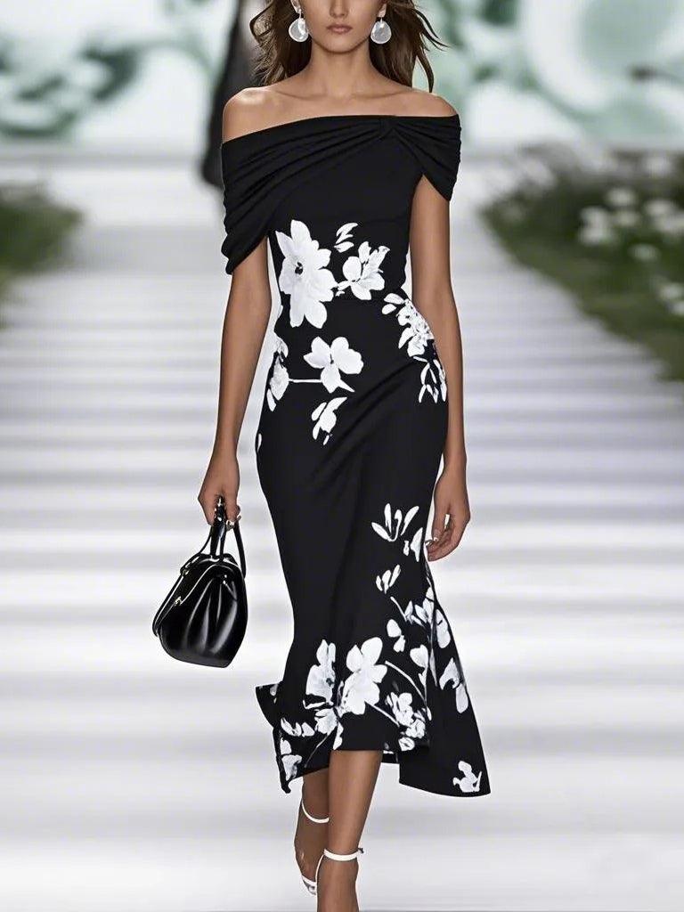Abito elegante floreale primavera/estate – Raffinatezza senza sforzo