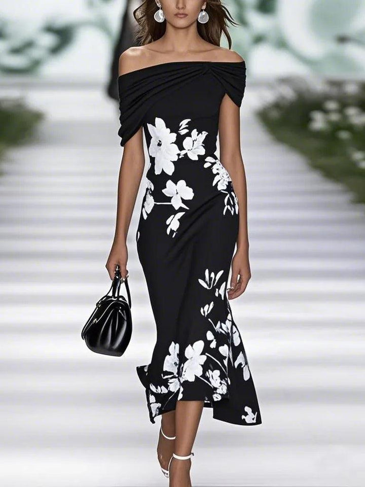 Abito elegante floreale primavera/estate – Raffinatezza senza sforzo