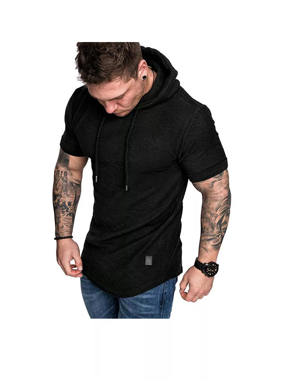 Felpa con Cappuccio da Uomo – Slim Fit, Morbida e Traspirante