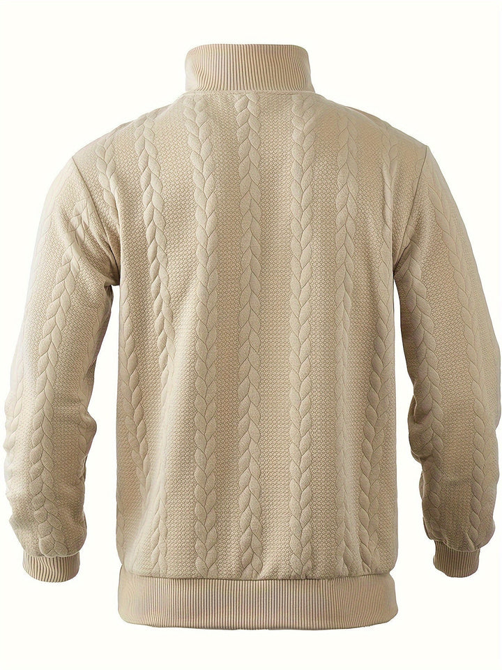 Dante – Maglione Vintage da Uomo con Zip