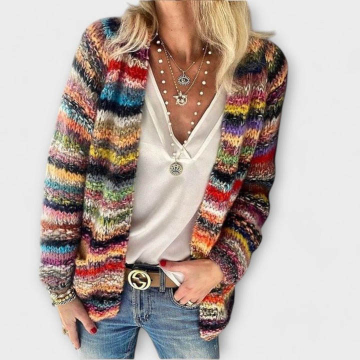 Darienne | Cardigan Colorato e Morbido