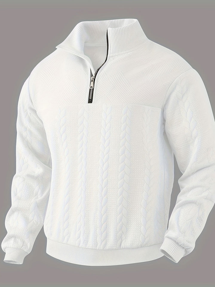 Dante – Maglione Vintage da Uomo con Zip