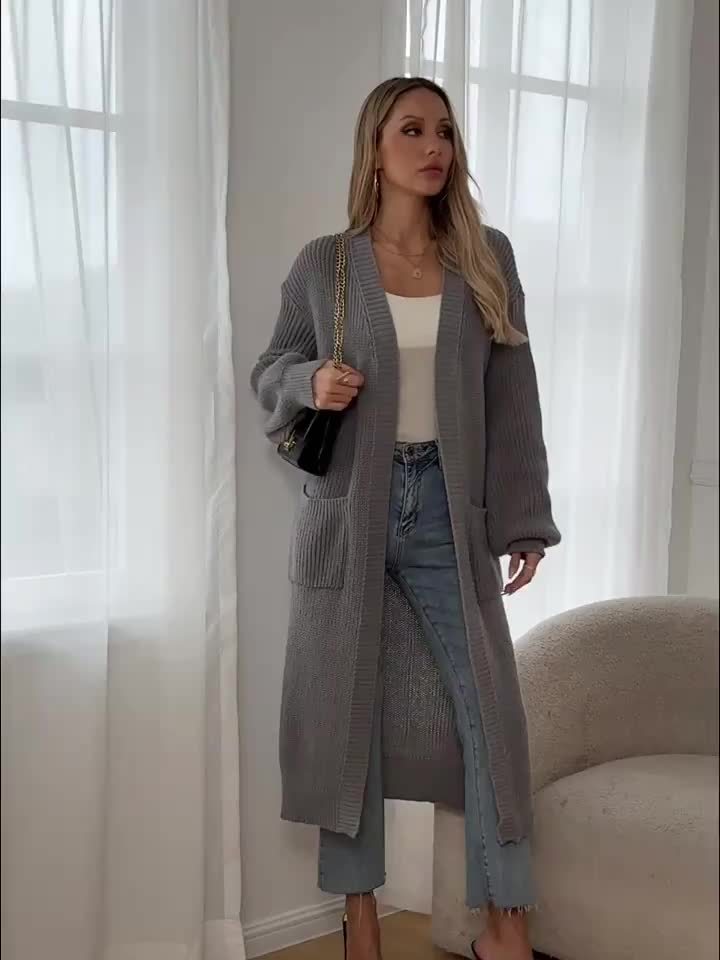 Lunaria | Cardigan Lungo Elegante