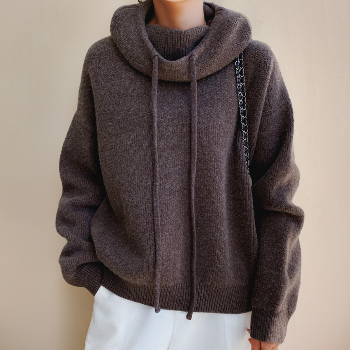 Isotta | Maglione Dolcevita in Lana Merino