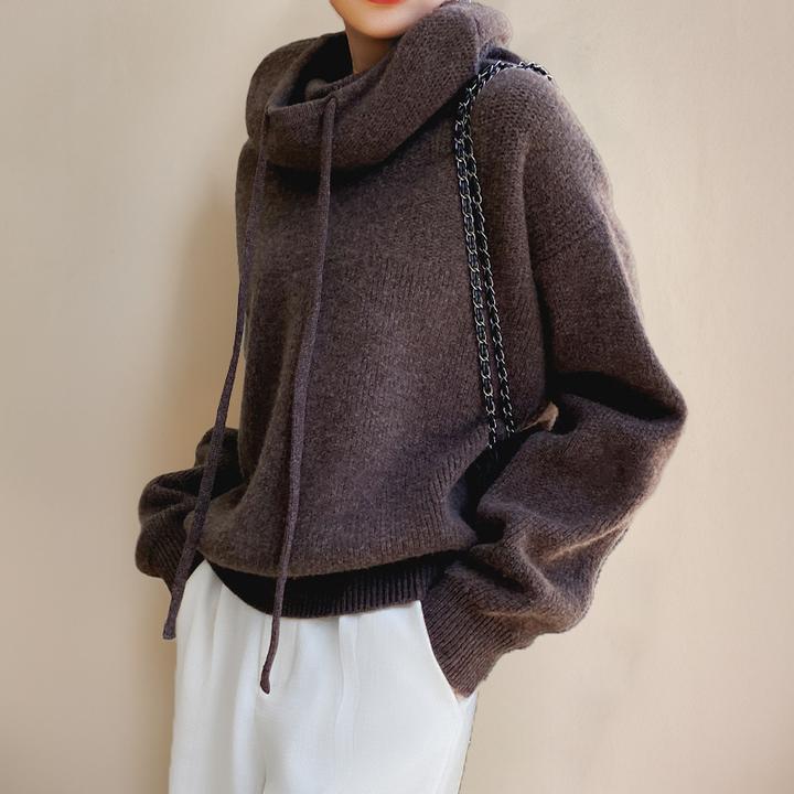 Isotta | Maglione Dolcevita in Lana Merino