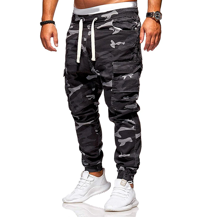 Jogger da Uomo con Tasche Multiple – Stile Casual e Massima Funzionalità