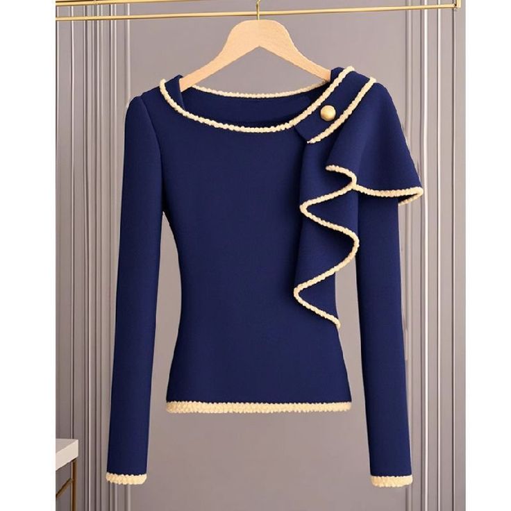 Serenia | Maglia con dettaglio a volant