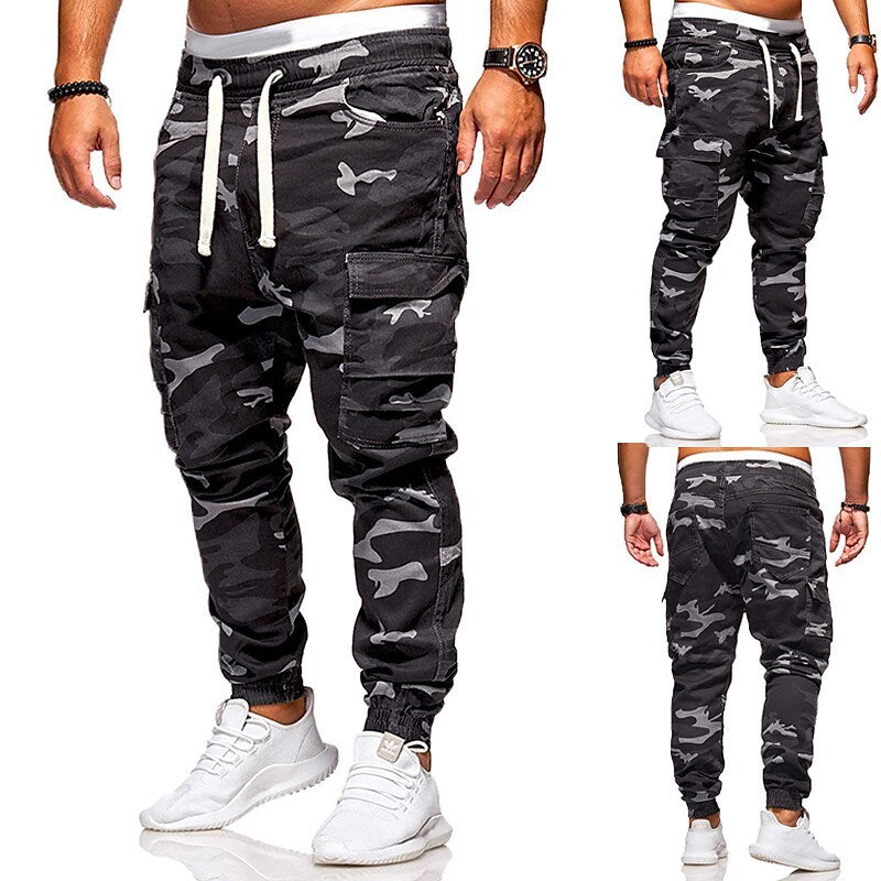 Jogger da Uomo con Tasche Multiple – Stile Casual e Massima Funzionalità