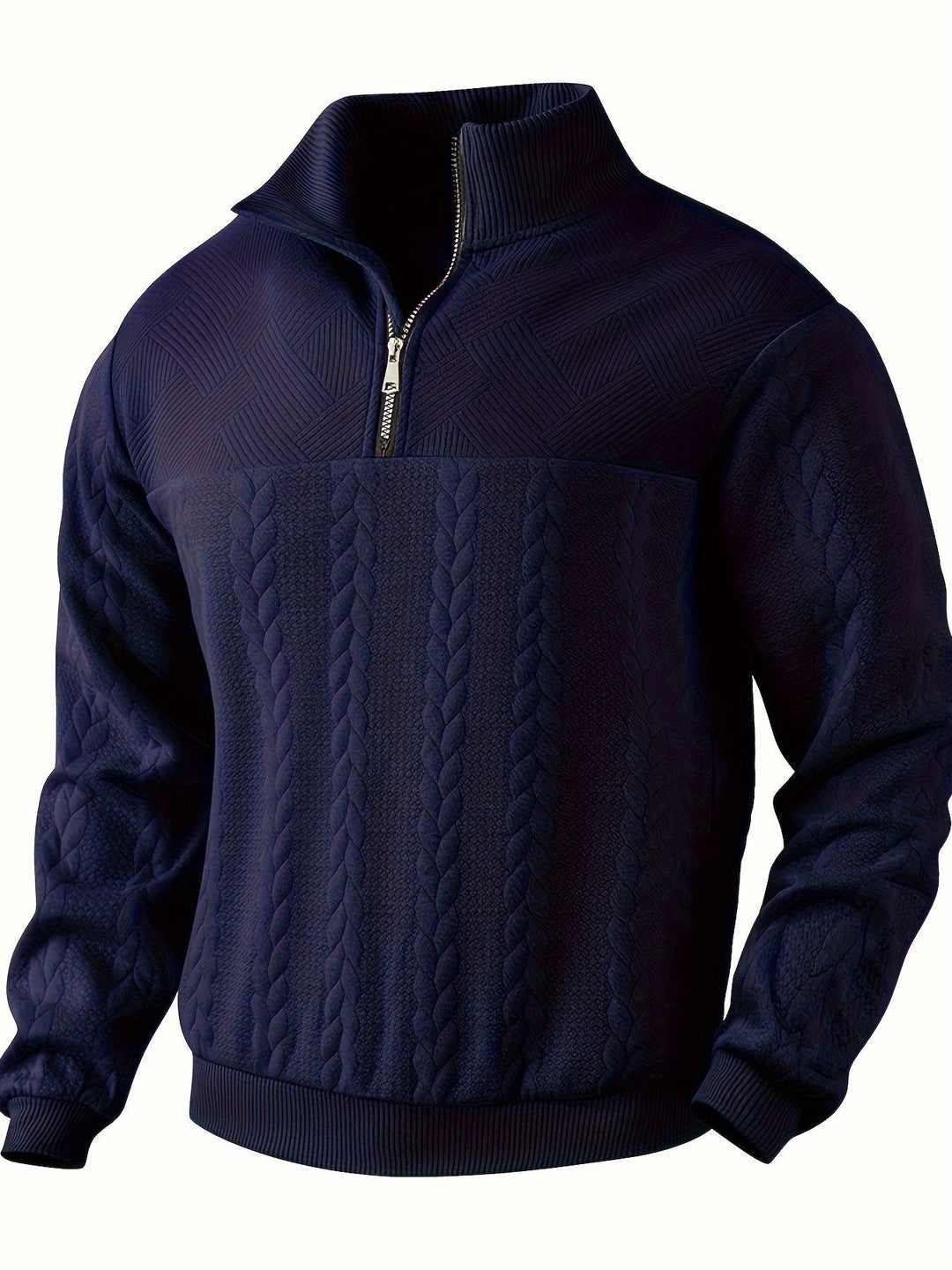 Dante – Maglione Vintage da Uomo con Zip