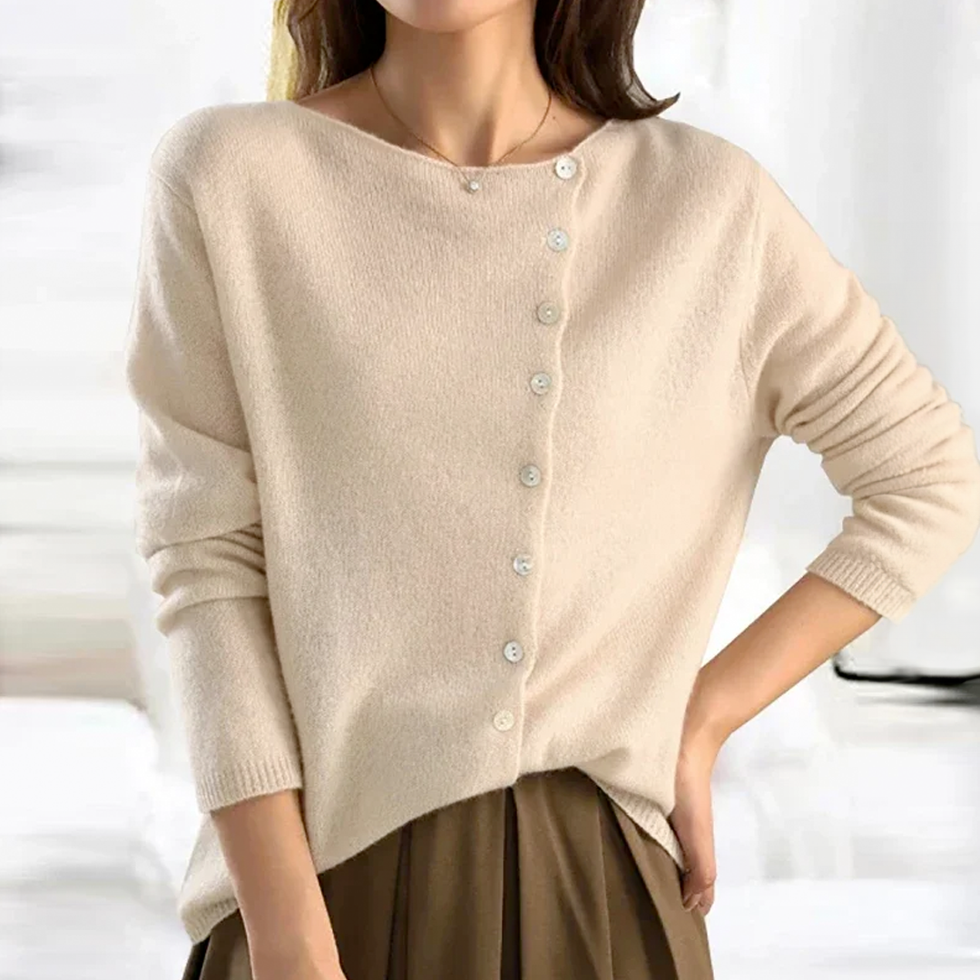 VIOLA | Cardigan Elegante in Lana