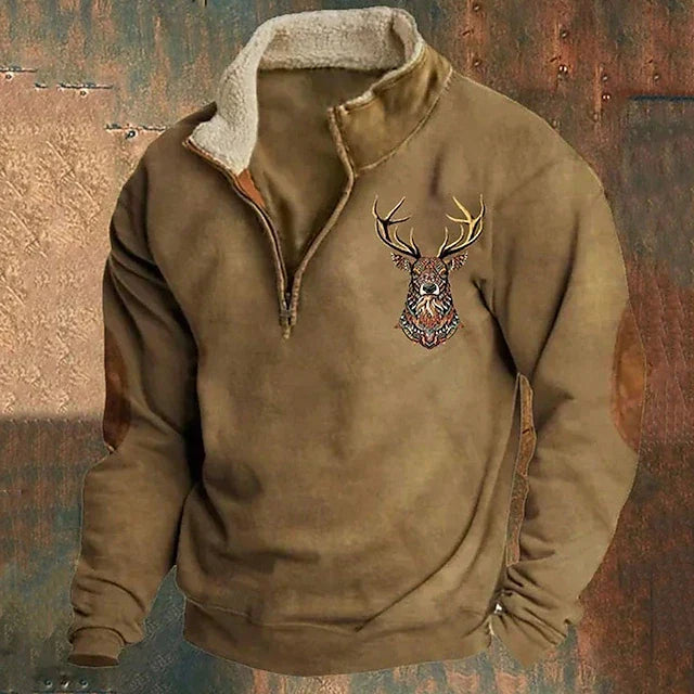 Valerio | Maglione Quarter-Zip Elegante
