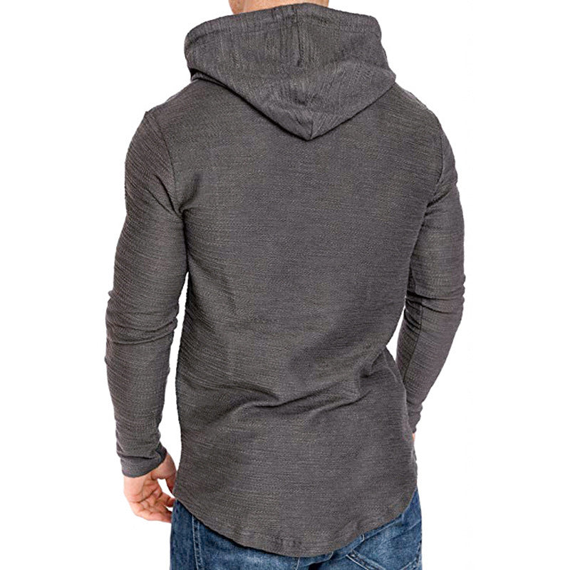 Felpa con Cappuccio da Uomo – Slim Fit, Morbida e Traspirante