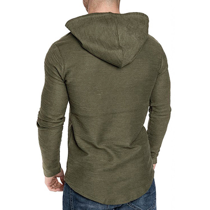 Felpa con Cappuccio da Uomo – Slim Fit, Morbida e Traspirante